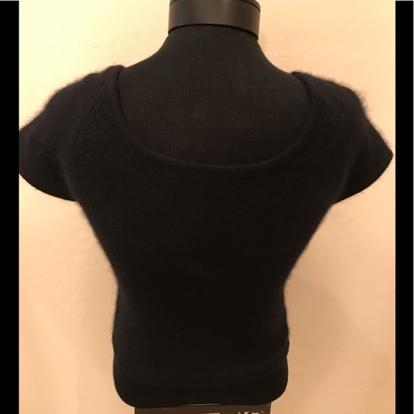 NEW BLACK TWIGGY ANGORA SzXL TOP - Picture 5 of 5